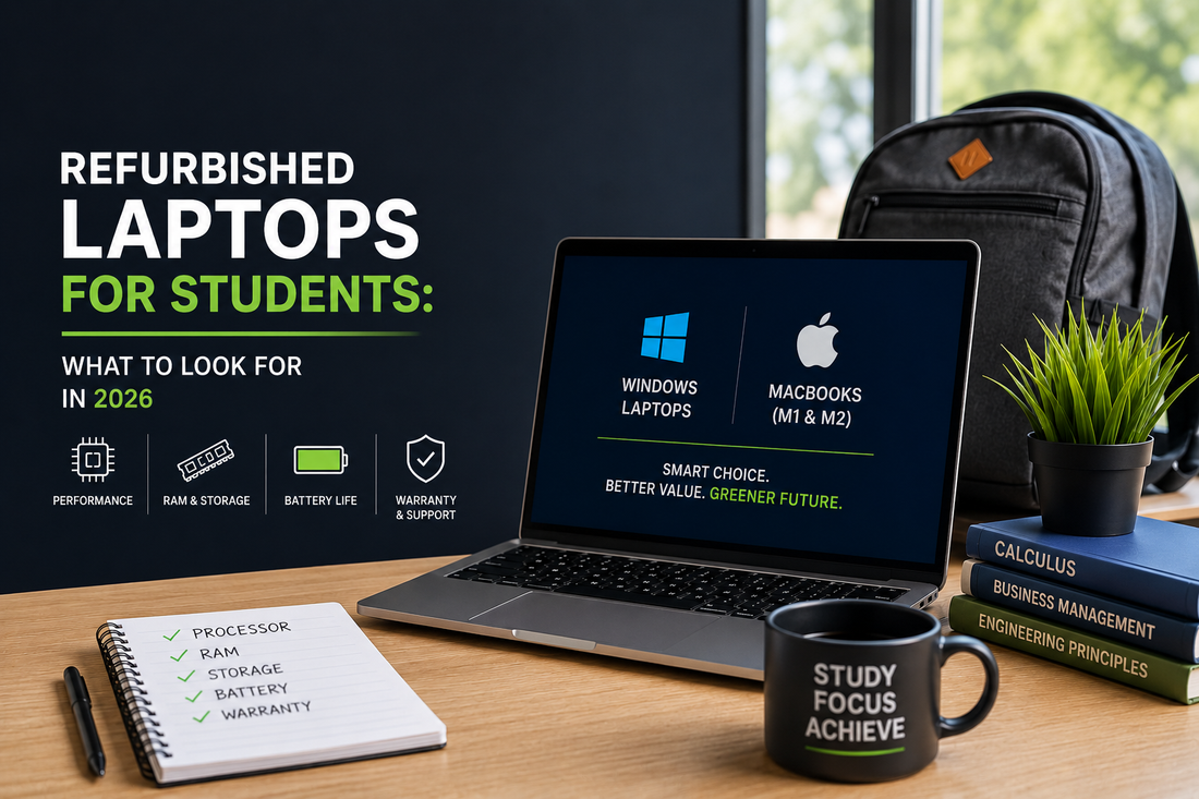 Refurbished Laptops for Students: What to Look For in 2026