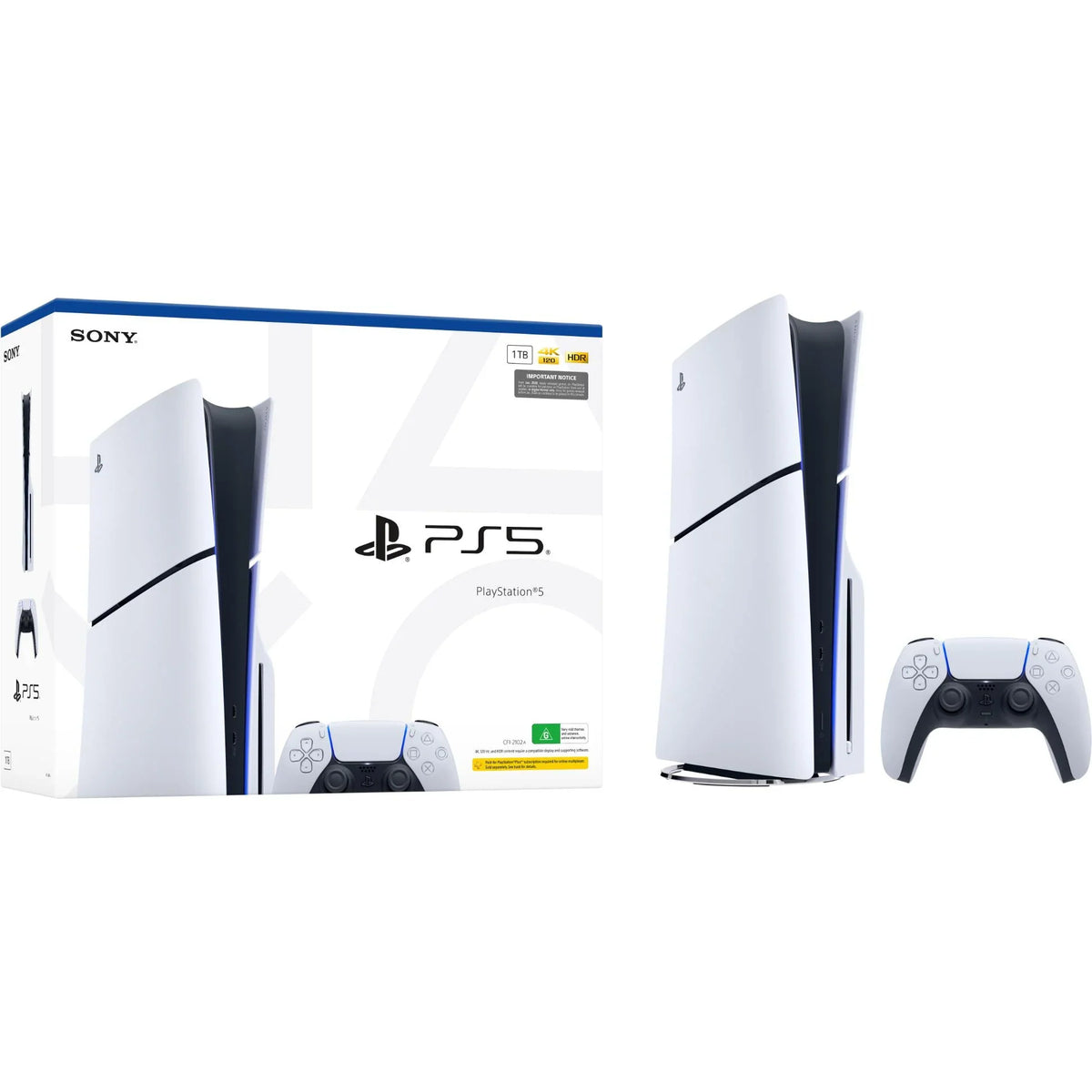 Sony PlayStation 5 Slim Disc Edition 1TB CFI-2002 - Excellent Pre-owned