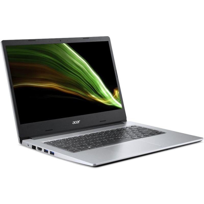 Acer Aspire 1 A114-33 14-inch Intel Celeron N4500 4GB 128GB Pure Silver - Good Pre-owned (100% Battery Health)