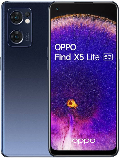 OPPO Reno7 Find X5 Lite 256GB 8GB RAM Starlight Black Dual SIM - Excellent Pre-owned