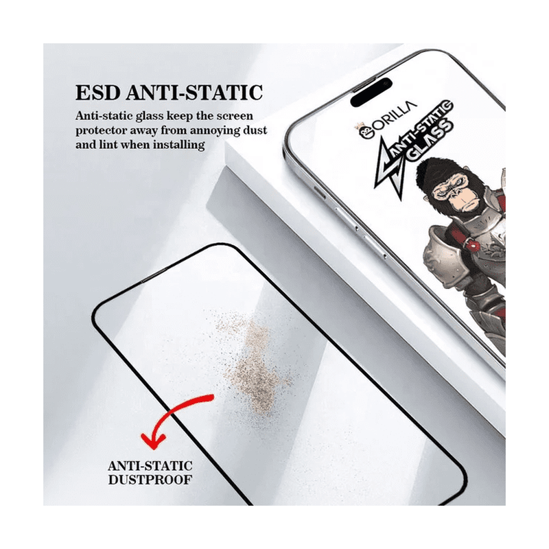 Anti Static Samsung Galaxy A54 HD Glass Screen Protector