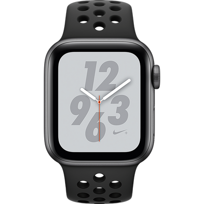 Apple Watch Nike+ Series 4 44MM Aluminium GPS Black - Good - Pre-owned