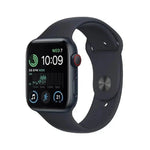 Apple Watch SE 2 (2022) 44MM Aluminium GPS + Cellular Midnight Black - As New - Pre-owned