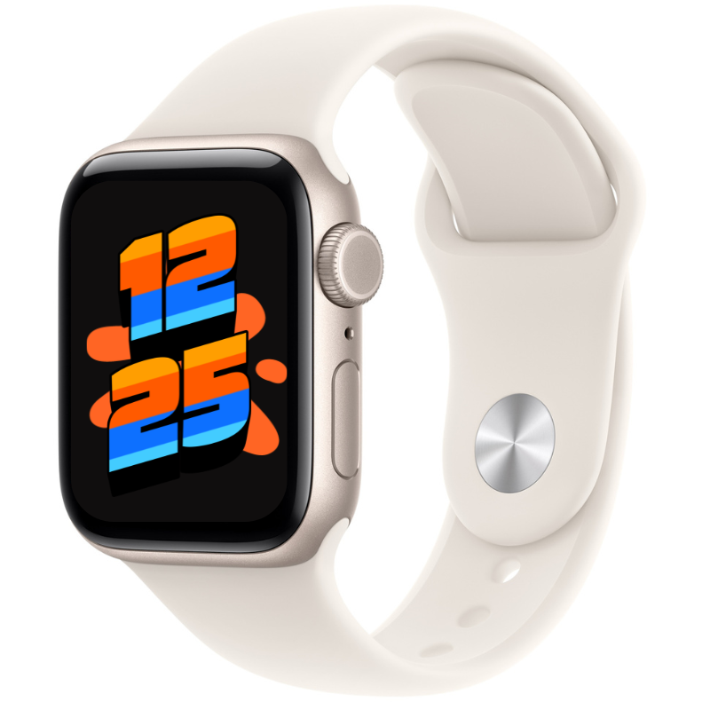 Apple Watch SE 3 (2025) 40MM GPS + Cellular Aluminium Starlight - Open Box