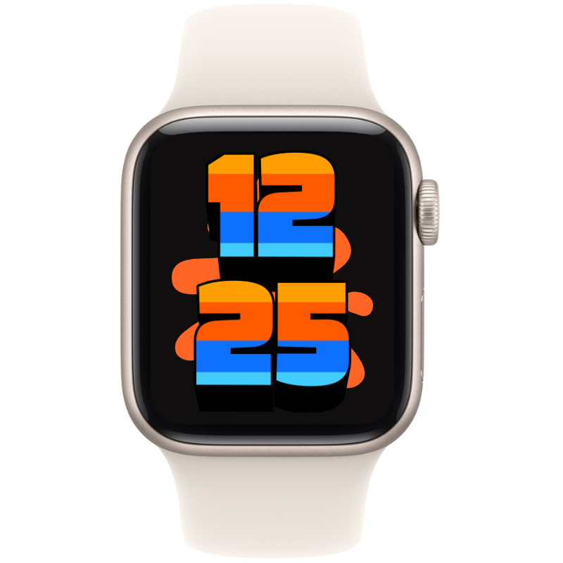 Apple Watch SE 3 (2025) 40MM GPS + Cellular Aluminium Starlight - Open Box