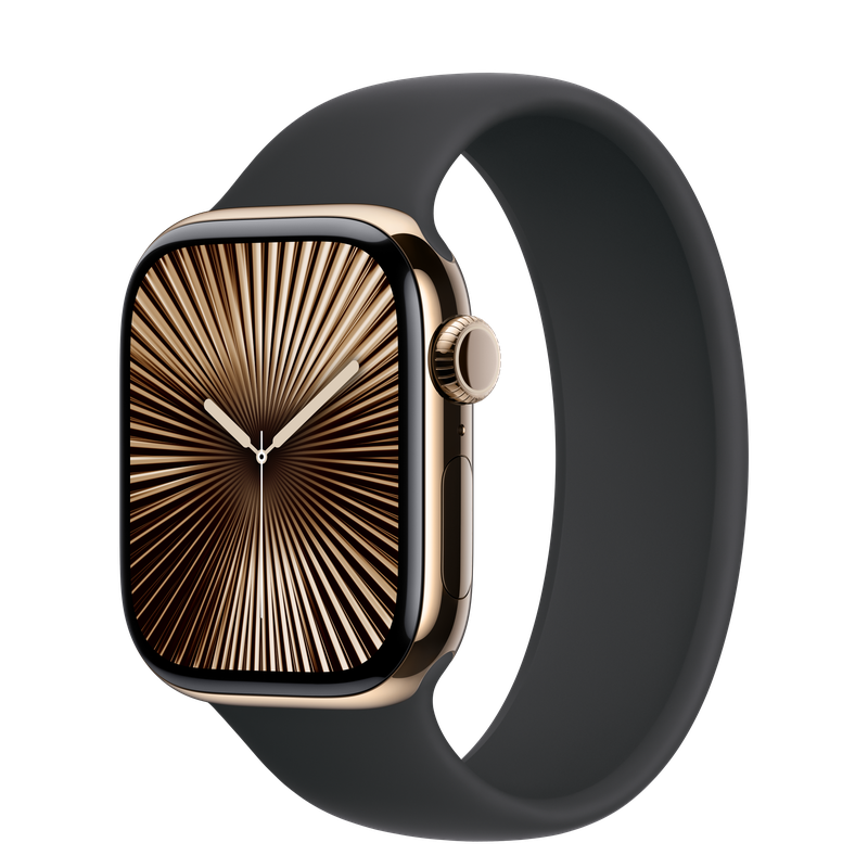 Apple Watch Series 10 42MM Titanium GPS + Cellular Gold - Excellent Pre-owned