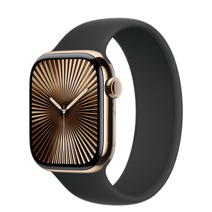 Apple Watch Series 10 42MM Titanium GPS + Cellular Gold - Excellent Pre-owned