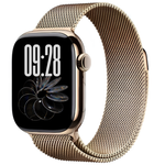 Apple Watch Series 10 46mm Titanium GPS + Cellular Gold with Milanese Loop M/L - Brand New