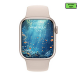 Apple Watch Series 9 45MM Aluminium GPS Starlight - Excellent - Pre-owned (Battery 100%)