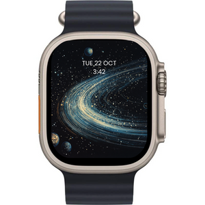 Apple Watch Ultra 2 49MM Natural Titanium GPS + Cellular Midnight Ocean Band - Premium Pre-owned