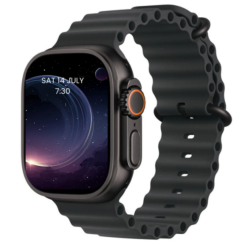 Apple Watch Ultra 2 Black Titanium GPS + Cellular (100% Battery) Ocean Band Premium - Pre-owned