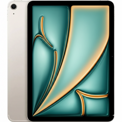 Apple iPad Air 11" M3 128GB Wifi + Cellular (100% Battery) Starlight – Good Pre-owned
