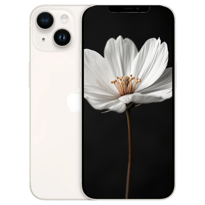 Apple iPhone 14 128GB (Single SIM + eSIM) Starlight – Good Refurbished