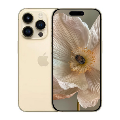 Apple iPhone 14 Pro 512GB (100% Battery) Gold - Excellent Pre-owned (eSIM Model)