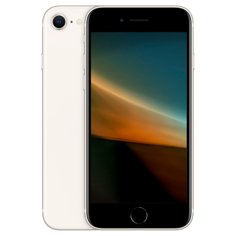 Apple iPhone SE 2020 White 64GB Excellent - Refurbished (New Battery)