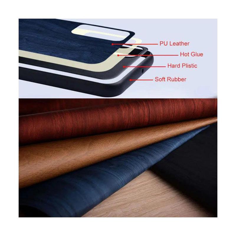 Bamboo Wood Pattern Case for Google Pixel 4XL- Rosewood Brown