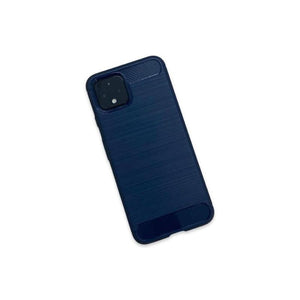 Beetle Carbon Fibre Soft TPU Case for Google Pixel 4 - Blue