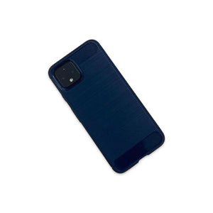 Beetle Carbon Fibre Soft TPU Case for Google Pixel 4 - Blue