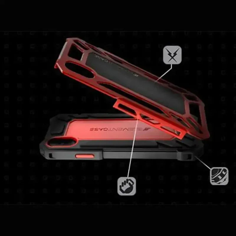 Element Case REV Drop Tested Case for Apple iPhone 7 / iPhone 8 / iPhone SE - Red