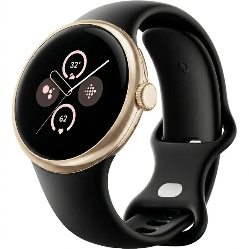 Google Pixel Watch 2 Bluetooth + LTE Champagne Gold Case (GC3) - Excellent Pre-Owned