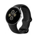 Google Pixel Watch 2 Bluetooth + LTE Silver w/-Black (GC3) - Good Pre-Owned