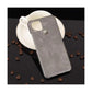 Hard Leather Case for Google Pixel 5 - Grey