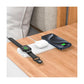 Hoco 3 in 1 CQ5 Wireless Fast Charger White- Brand New
