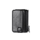 Leather Wallet and Mobile Phone Case for Samsung Z Flip 3 - Black