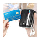 Leather Wallet and Mobile Phone Case for Samsung Z Flip 3 - Black