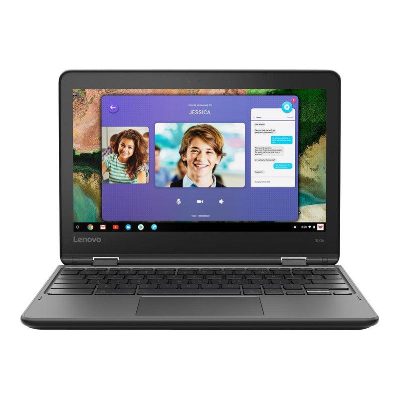 Lenovo Chromebook Lenovo Chromebook 11 300e (Gen 1) 2-in-1 Touch Screen 4GB 32GB Black - Good Pre-owned