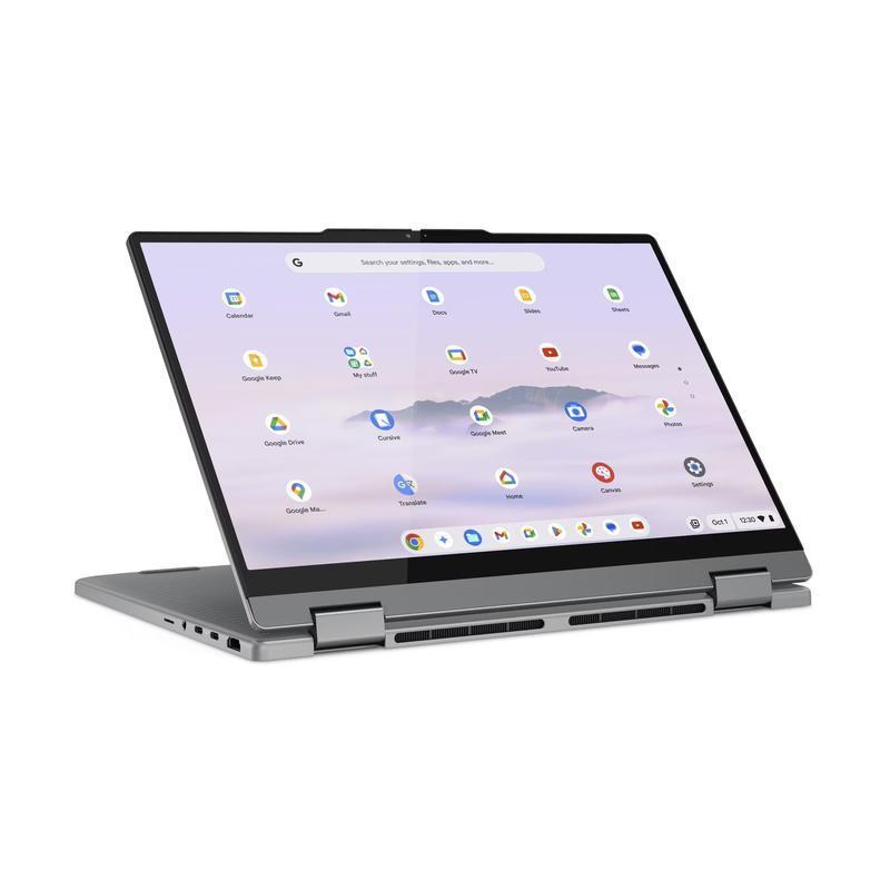 Lenovo Chromebook Plus 2-in-1 14IRU10 14-inch Touchscreen Intel Core 7 250U 16GB 512GB Luna Grey (100% Battery) - Excellent Pre-owned