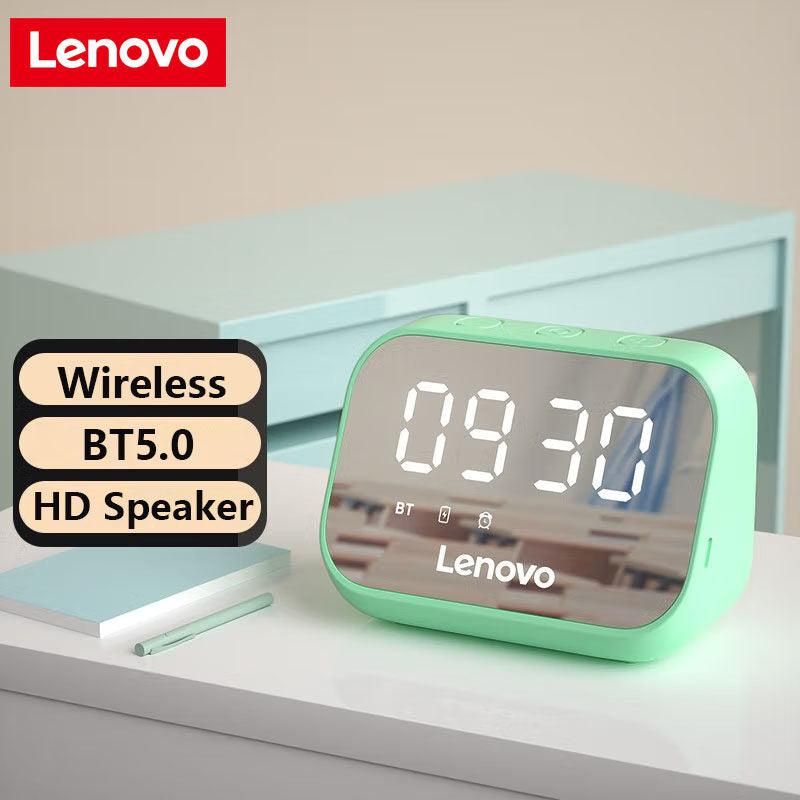 Lenovo ThinkPlus TS13 Multi-functional Wireless Bluetooth Speaker with Alarm Clock - Green
