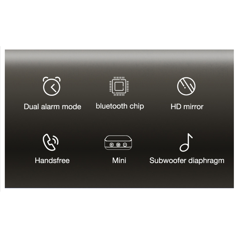 Lenovo ThinkPlus TS13 Multi-functional Wireless Bluetooth Speaker with Alarm Clock - Green