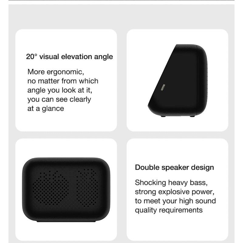 Lenovo ThinkPlus TS13 Multi-functional Wireless Bluetooth Speaker with Alarm Clock - Green