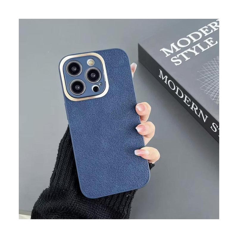 Luxe Leather Protective Phone Case for iPhone 11 - Blue