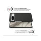 Luxury Textured Back Case for Google Pixel 8 - Brown