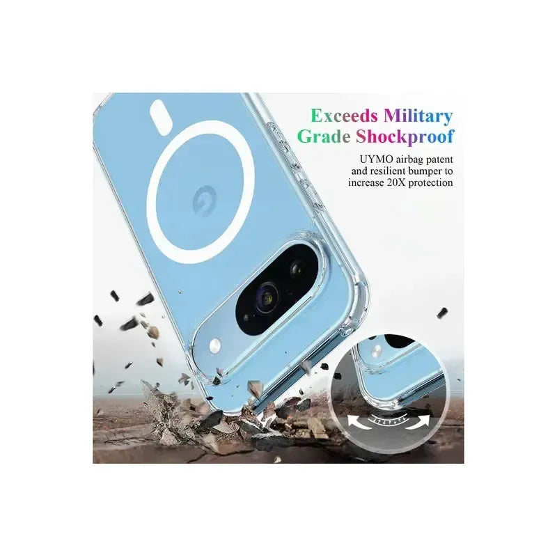 MagSafe Compatible Clear Case for Google Pixel 9 Pro XL
