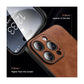 MagSafe Magnetic Leather Back Case for iPhone 14 Pro - Brown