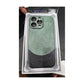 MagSafe Magnetic Leather Back Case for iPhone 14 Pro - Green
