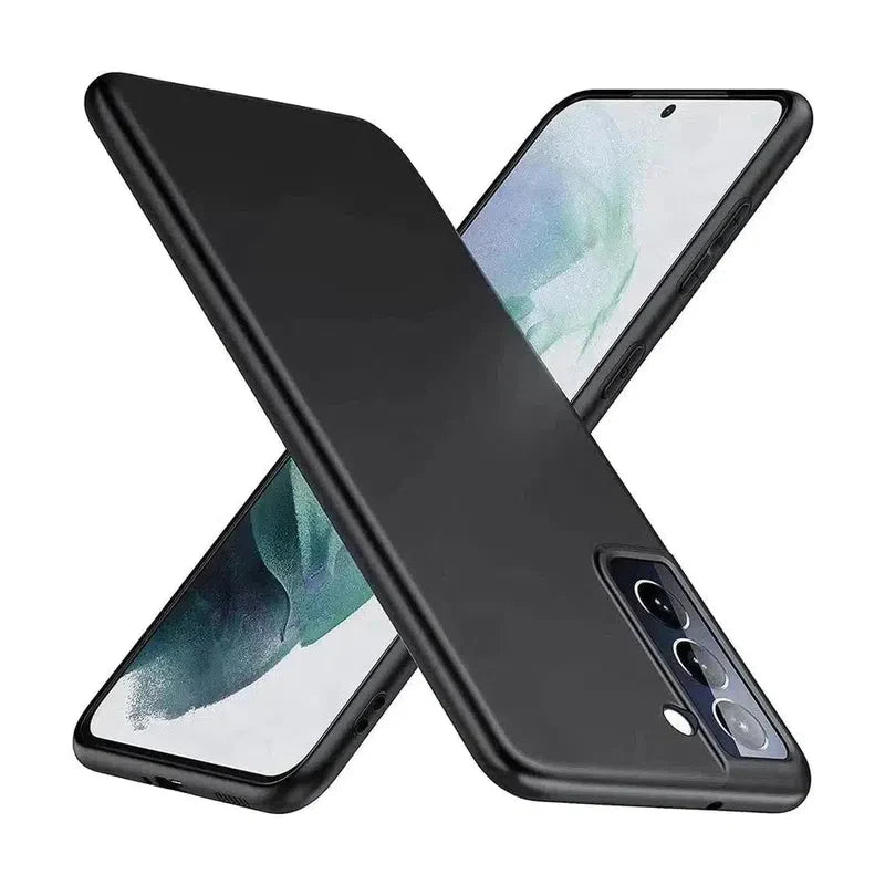 Matte Silicone Soft TPU case For Samsung Galaxy S20 - Black