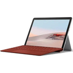 Microsoft Surface Go 4 10.5" N200 8GB 128GB Silver with Red Keyboard - Good Pre-owned (Battery 100%)