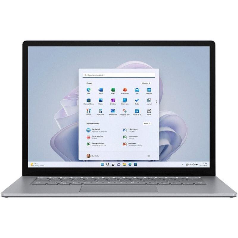 Microsoft Surface Laptop 5 15-inch Intel Core i7-1265U 16GB 256GB Platinum - Good Pre-owned