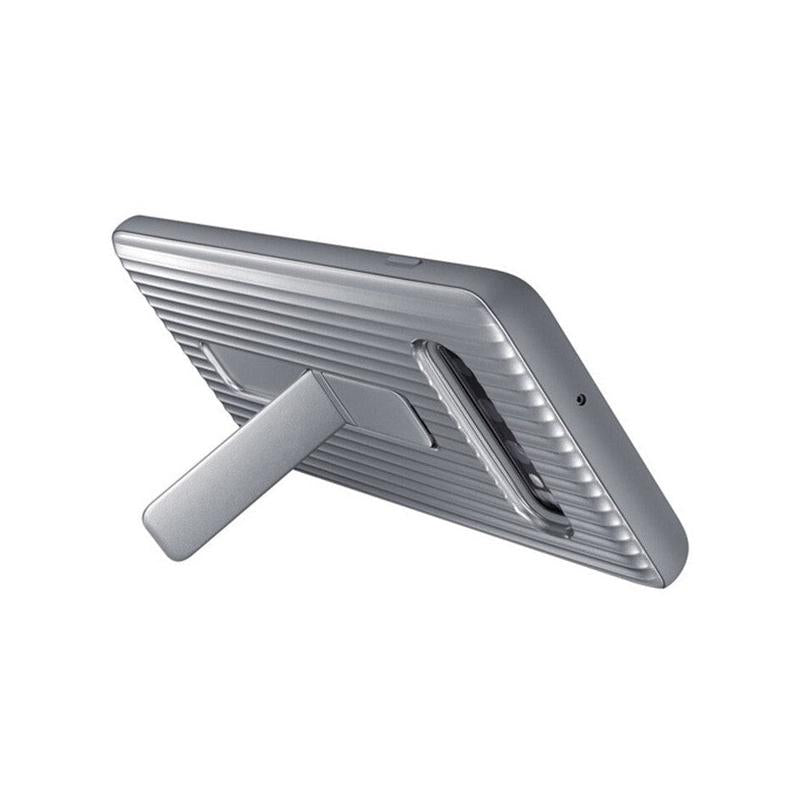 Rugged Mobile Phone Stand Case for S9+ Silver
