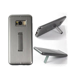 Rugged Mobile Phone Stand Case for S9+ Silver
