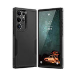 Rugged Shockproof Heavy Duty Case for Samsung Galaxy S24 Plus / S25 Plus - Black