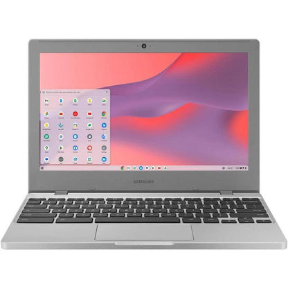 Samsung Chromebook 4 11.6-inch Intel Celeron N4000 8GB 64GB Platinum Titan (100% Battery) - Good Pre-owned