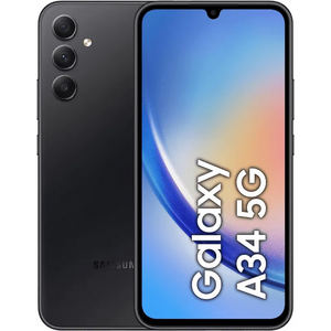 Samsung Galaxy A34 5G 6GB 128GB Awesome Graphite (Dual SIM) - Excellent Pre-owned
