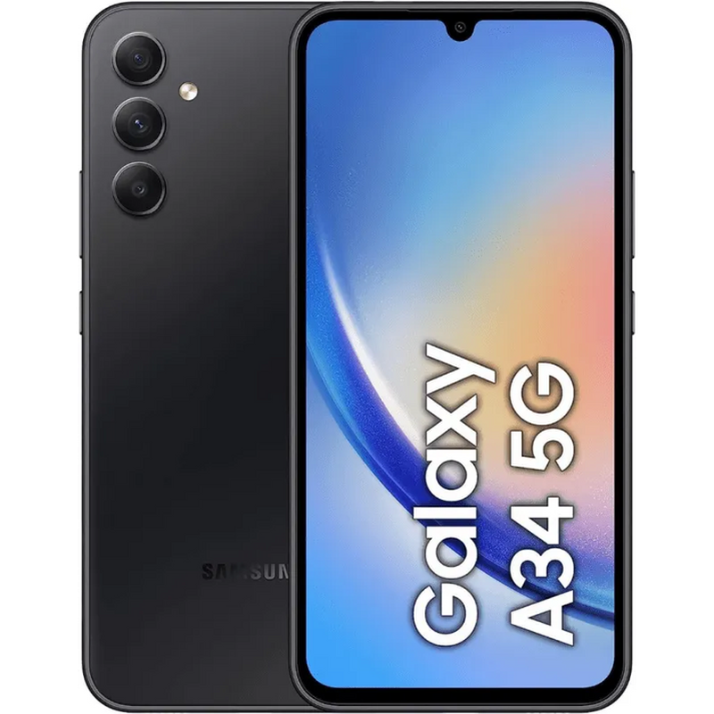 Samsung Galaxy A34 5G 6GB 128GB Graphite - Premium Pre-owned