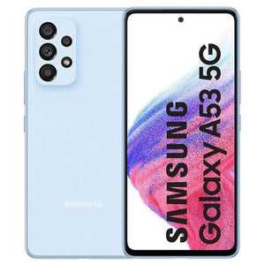 Samsung Galaxy A53 5G 128GB 6GB RAM Awesome Blue (100% Battery Health) - Excellent Pre-owned