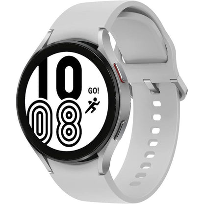 Samsung Galaxy Watch 4 44MM Aluminium Bluetooth Silver - Good - Pre-owned